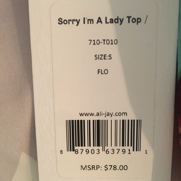 Ali & Jay Floral Off the Shoulder Top - Picture 4 of 4